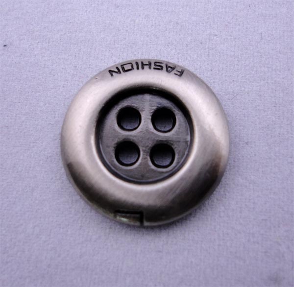 four eyes metal button